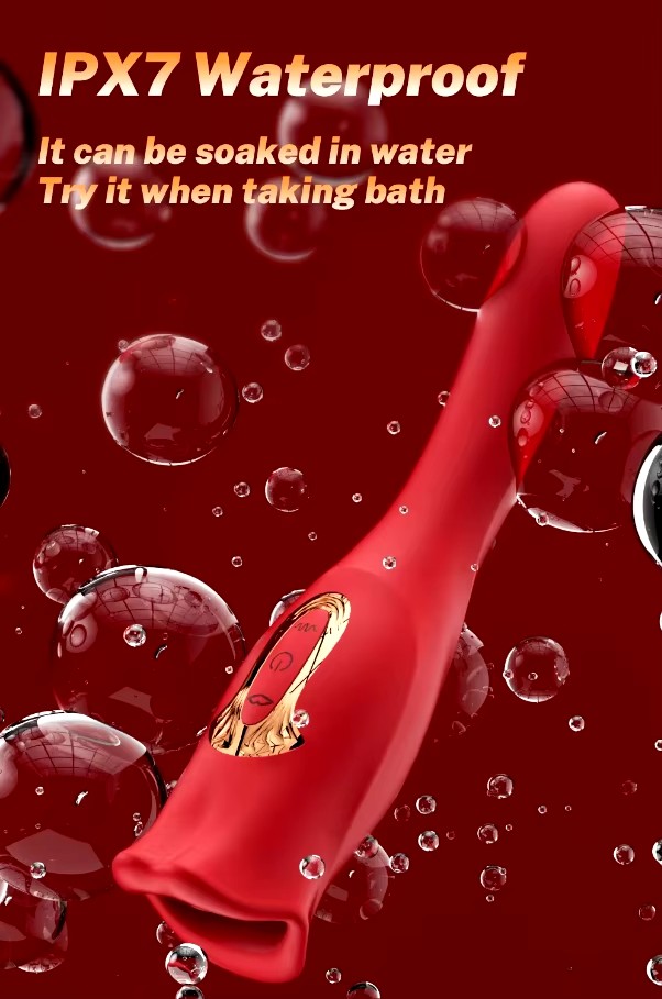 10 Mode Vibration & 10 Mode Bite 2-in-1 Thrusting Clitoral Tongue Vibrator - G Spot Stimulator Licking Vibrator Sex Toy for Women - Discreet Delivery India - Image 11