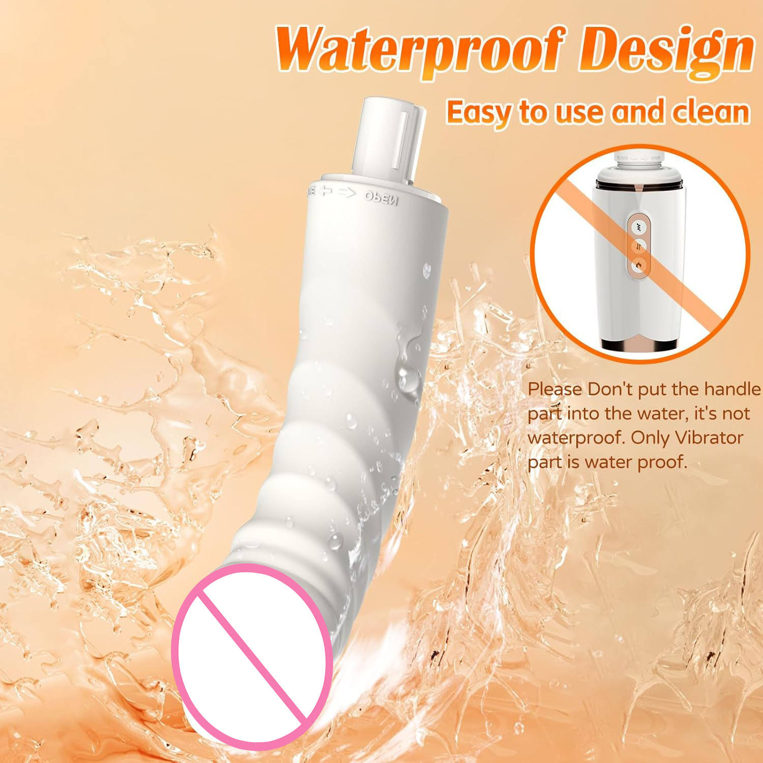 LOVE Sex Machine Gun SG002 | Adjustable Speed Waterproof Adult Wellness Toy for Couples | Buy Premium Personal Massager Online in India - Image 3