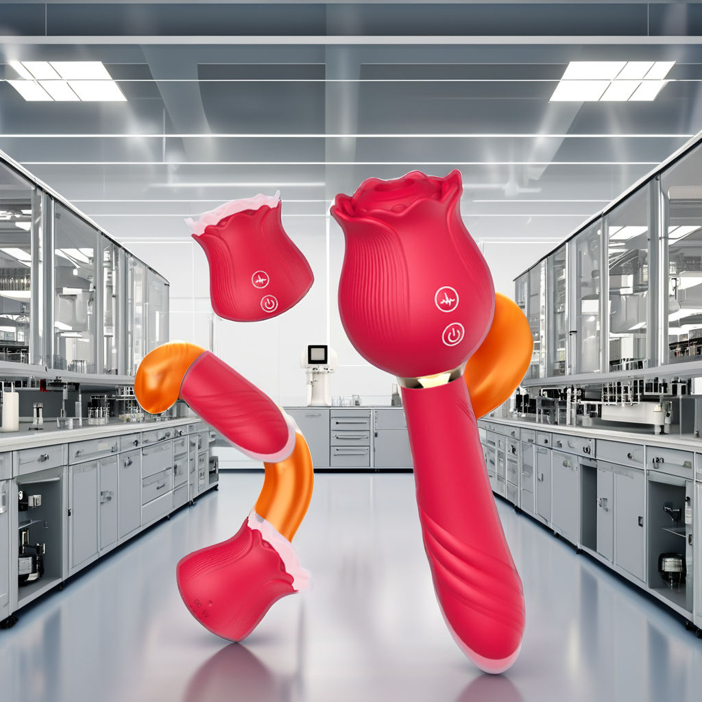 Premium Rose Shaped Sucking Vibrator for Women - 10 Frequency Clitoris Stimulator - Waterproof USB Rechargeable Adult Sex Toys for Couples in India - Image 8
