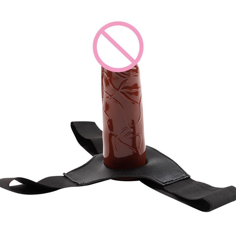 Premium Realistic Hollow Strap-on Dildo for Men - Ultra Soft Medical Grade Silicone Penis Extender Sleeve for Couples - Best Adult Wellness Product India - Image 3