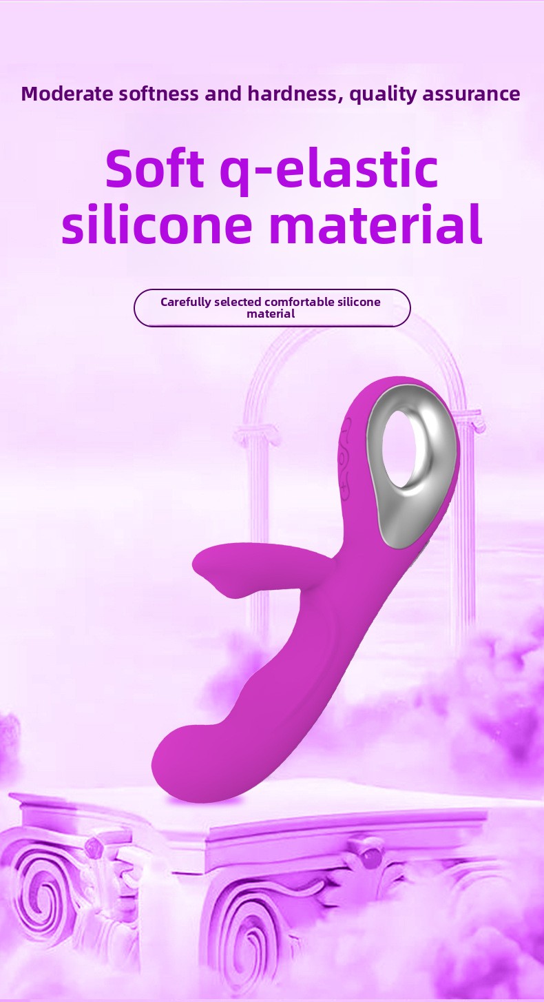 Premium Waterproof Silicone G-Spot Vibrator with Dual Motors - Dual Clitoral Stimulation Wand Massager - Best Adult Wellness Sex Toys for Couples India - Image 12