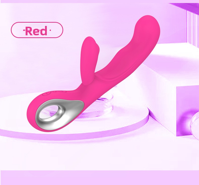 Premium Waterproof Silicone G-Spot Vibrator with Dual Motors - Dual Clitoral Stimulation Wand Massager - Best Adult Wellness Sex Toys for Couples India - Image 16