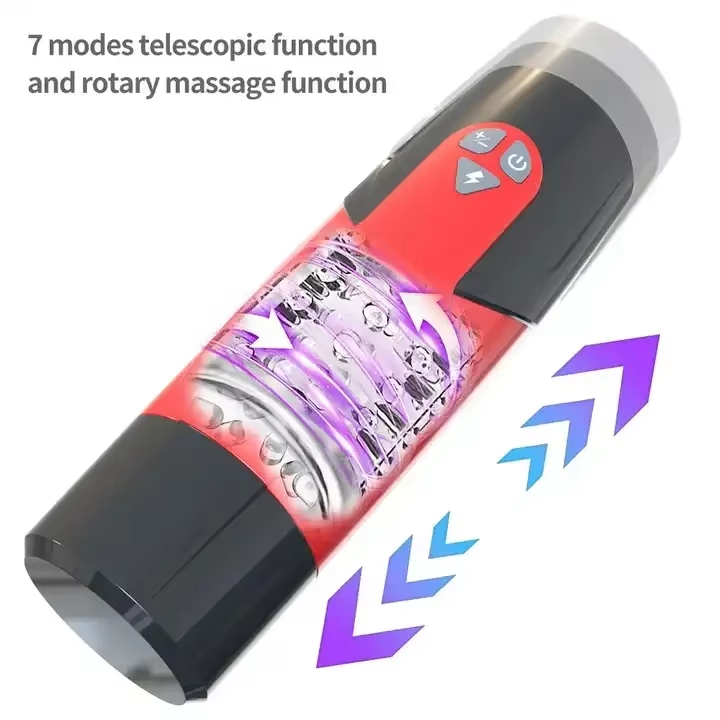 Premium APP Control Male Masturbator - 9 Vibrating & 5 Suction Modes Hands-Free Adult Toy - LCD Display & 3D Texture Professional Adult Wellness Product - Image 5