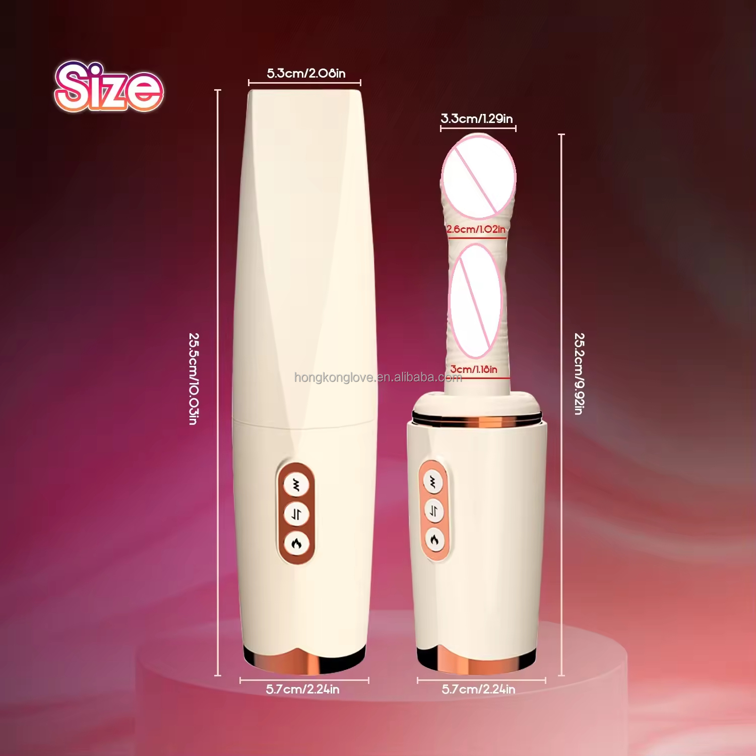 LOVE Sex Machine Gun SG002 | Adjustable Speed Waterproof Adult Wellness Toy for Couples | Buy Premium Personal Massager Online in India - Image 12