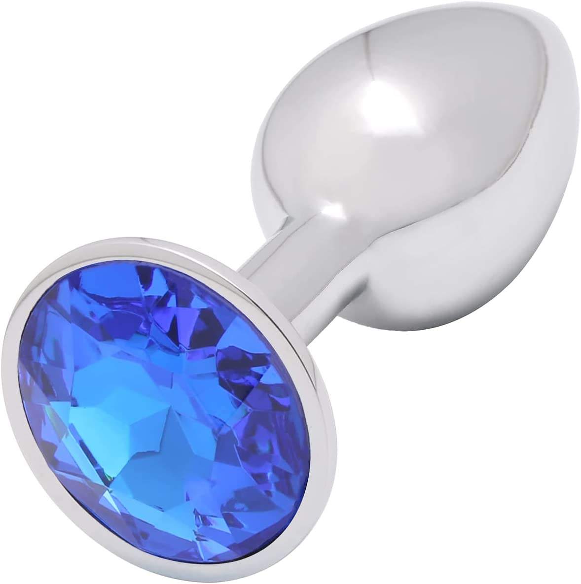 Cute Jewel Silicone Anal Plug for Men & Women - Small Prostate Massager Butt Plug - Smooth Waterproof Adult Wellness Sex Toys in India - Image 8