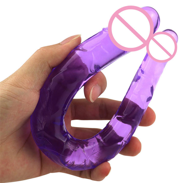 Premium 40CM Super Long Double Ended Realistic Dildo - Flexible Jelly Dragon Dildo for Women & Couples - Best Adult Wellness Toy in India - Discreet Delivery - Image 8