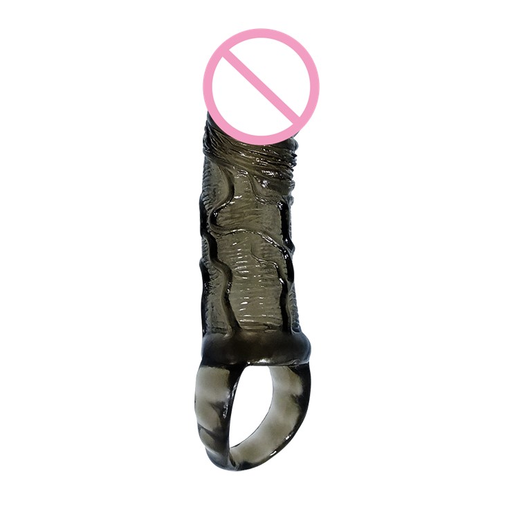 Premium Realistic Soft Silicone Penis Sleeve for Men - Reusable Penis Extender & Delay Sleeve - Best Adult Wellness Product India - Discreet Delivery India - Image 4