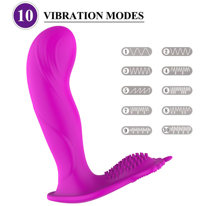 Premium Butterfly Wearable Vibrator for Women - 10 Frequency G-Spot Vaginal Vibrator - USB Rechargeable Adult Wellness & Couple Sex Toys in India ✨ - Image 9