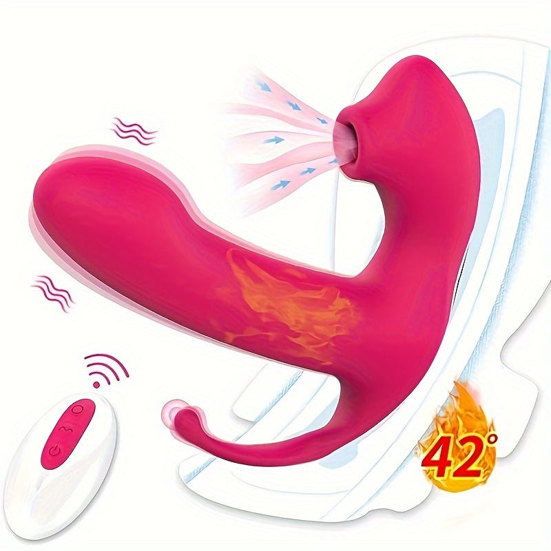3-in-1 G-Spot & Clitoris Vibrator - Triple Stimulation Sex Toy for Women - Waterproof Silicone Adult Wellness Products for Couples in India - Image 5