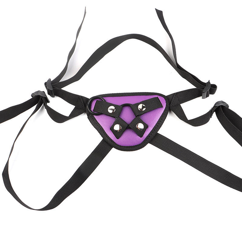Premium Women's Adjustable Harness Belt Strap with Realistic Silicone Dildo - Wearable Strap-on for Couples - Best Adult Wellness Product India - Image 4