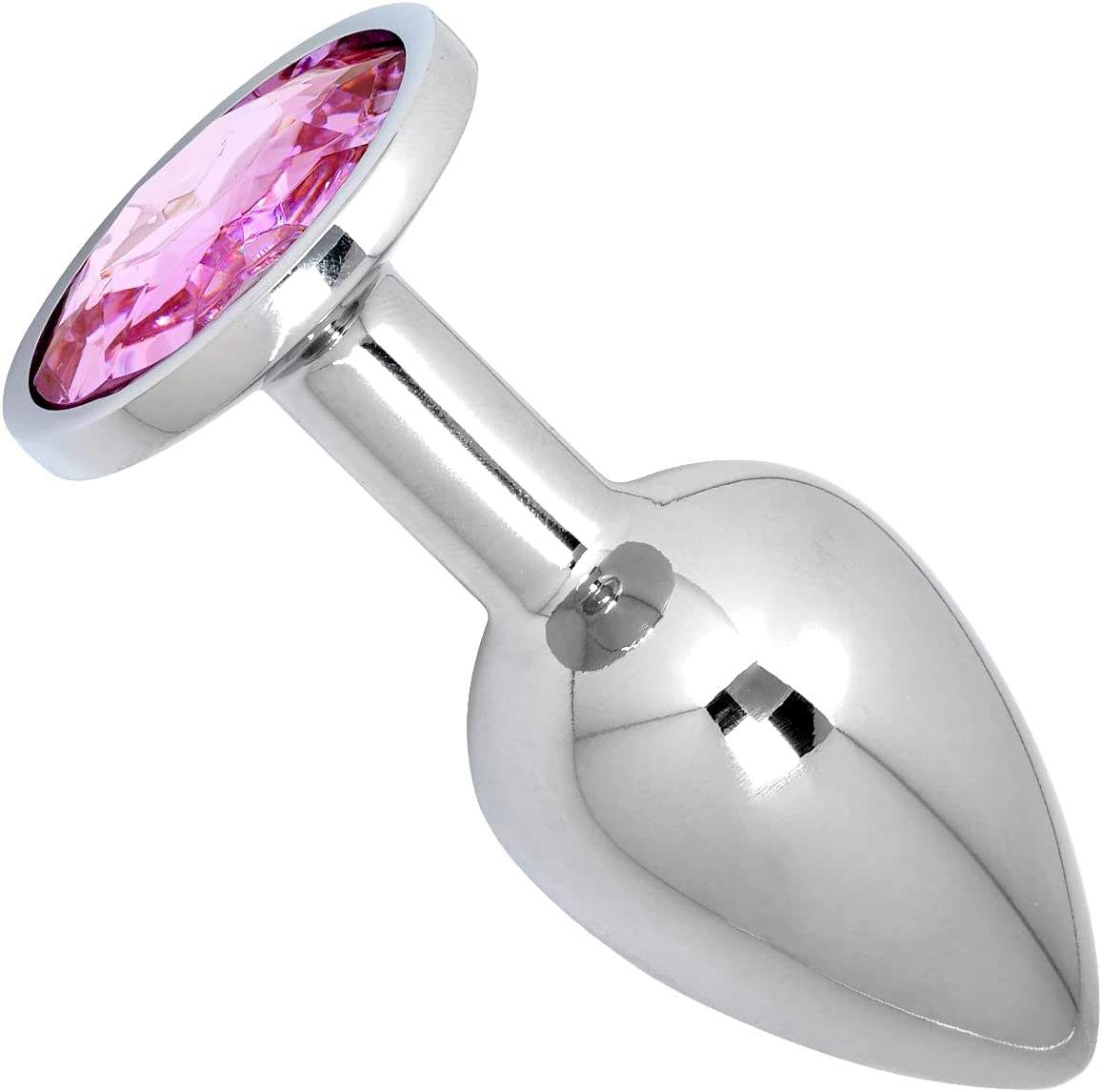 Cute Jewel Silicone Anal Plug for Men & Women - Small Prostate Massager Butt Plug - Smooth Waterproof Adult Wellness Sex Toys in India - Image 3