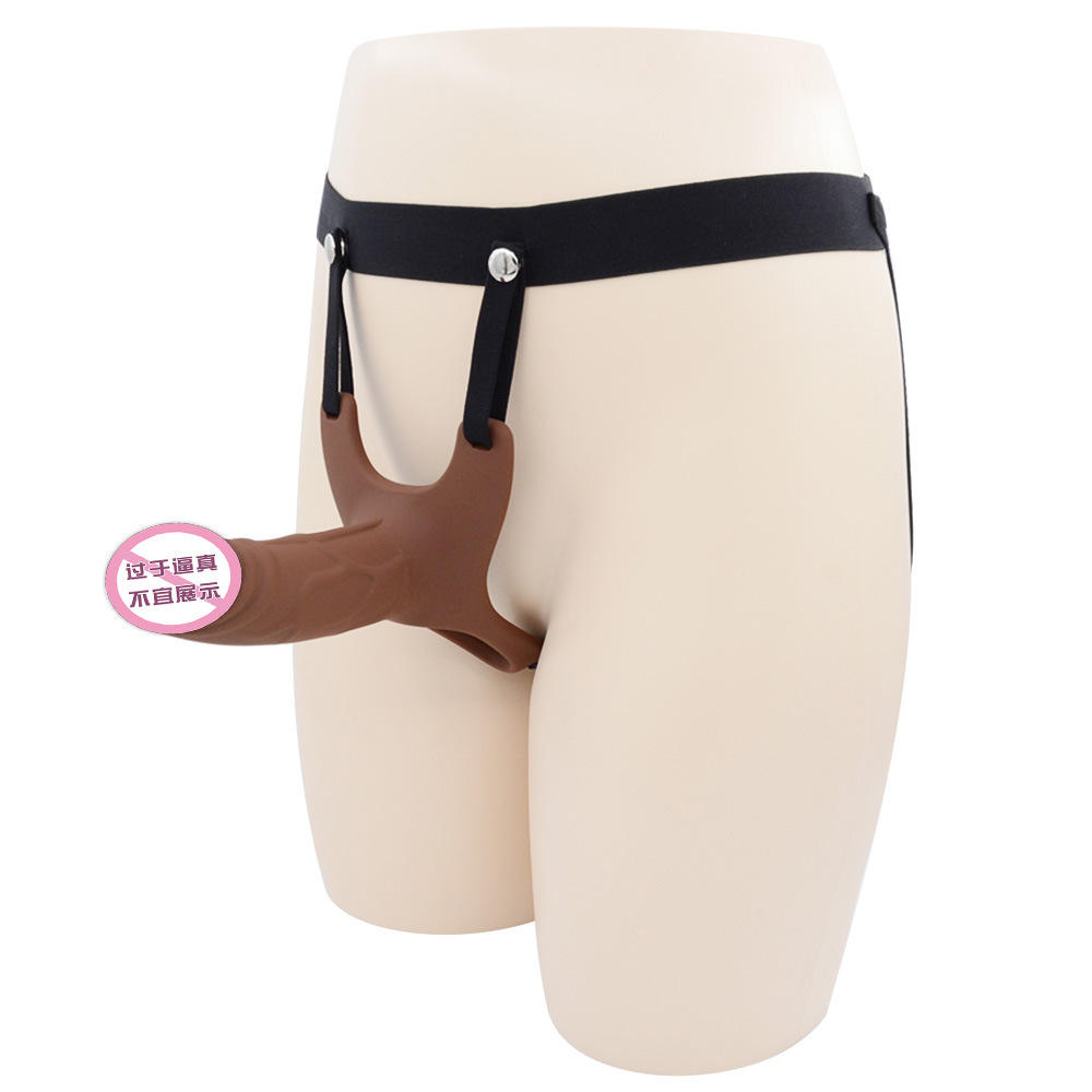 Premium Realistic Silicone Belt Dildo Strap-on Set for Couples - Adjustable Harness with Body-Safe Soft Dildo - Best Couple Sex Toys in India - Image 5