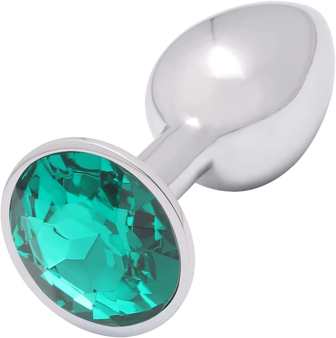 Cute Jewel Silicone Anal Plug for Men & Women - Small Prostate Massager Butt Plug - Smooth Waterproof Adult Wellness Sex Toys in India - Image 7