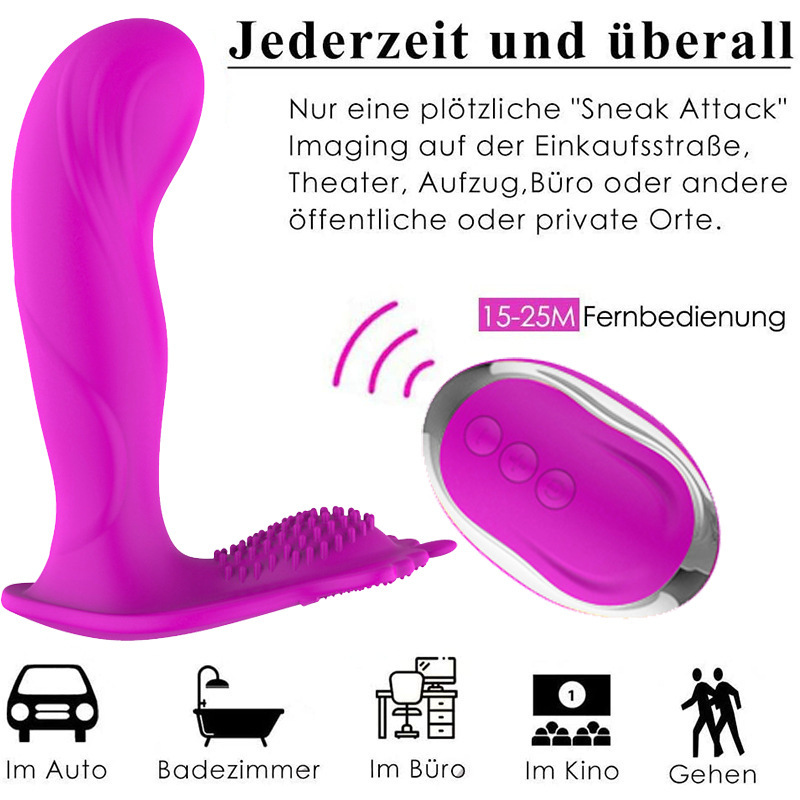 Premium Butterfly Wearable Vibrator for Women - 10 Frequency G-Spot Vaginal Vibrator - USB Rechargeable Adult Wellness & Couple Sex Toys in India ✨ - Image 12